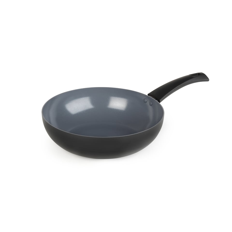 image 1 of Russell Hobbs Ceramic Stirfry Pan 28cm 