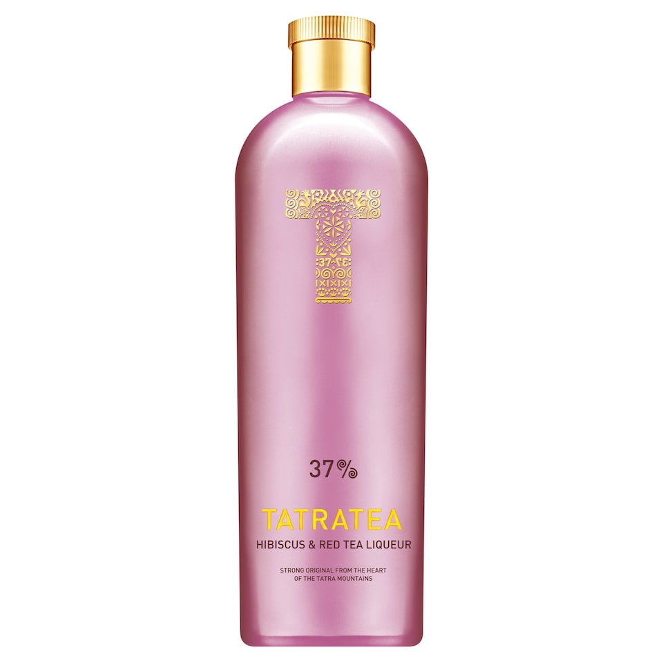 Karloff Tatratea 37% hibiscus & red tea 0,7 l