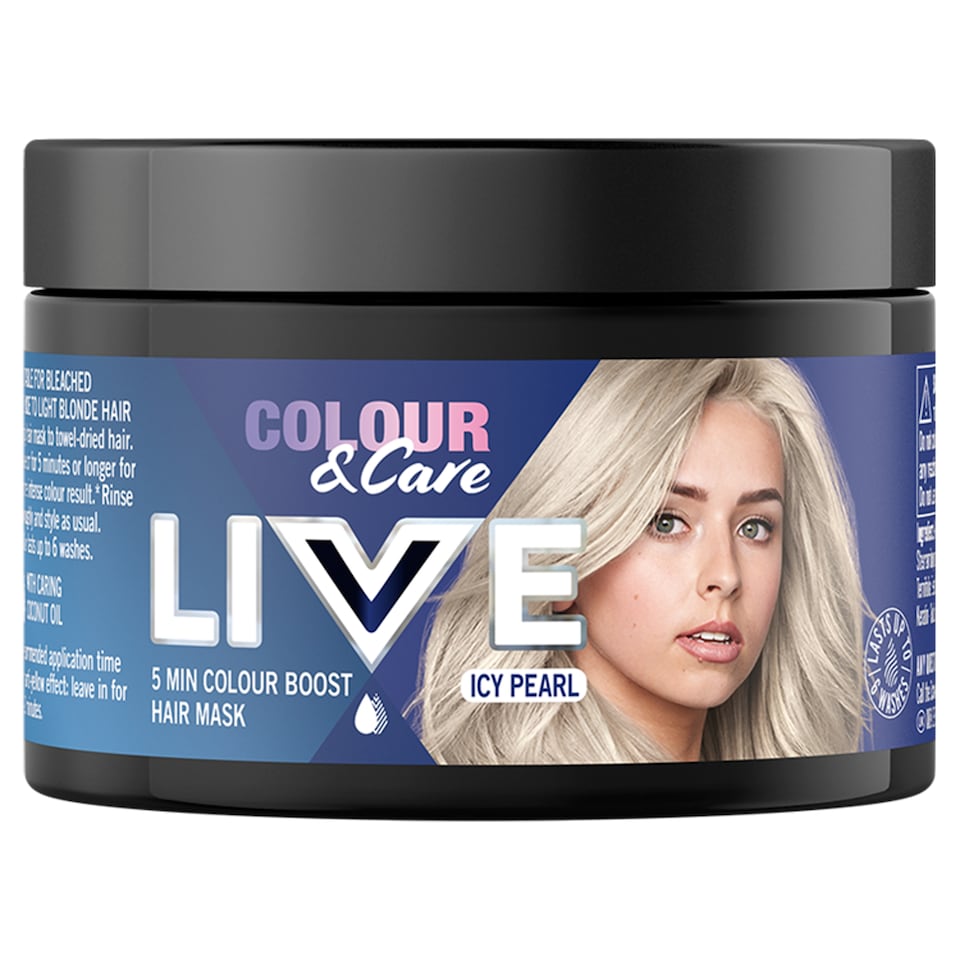 Schwarzkopf Live hajszínező pakolás Gyöngyszőke 150 ml