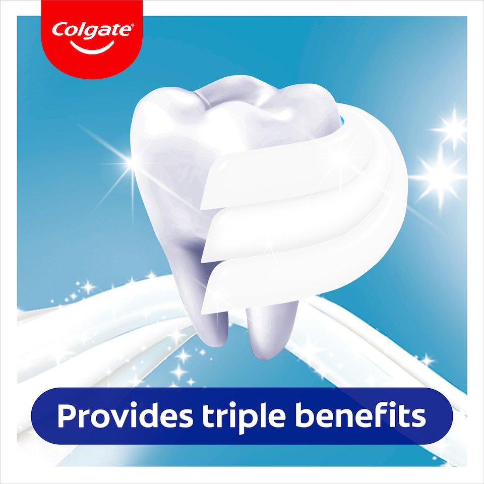 image 1 of Colgate Triple Action Xtra White Toothpaste 75ml