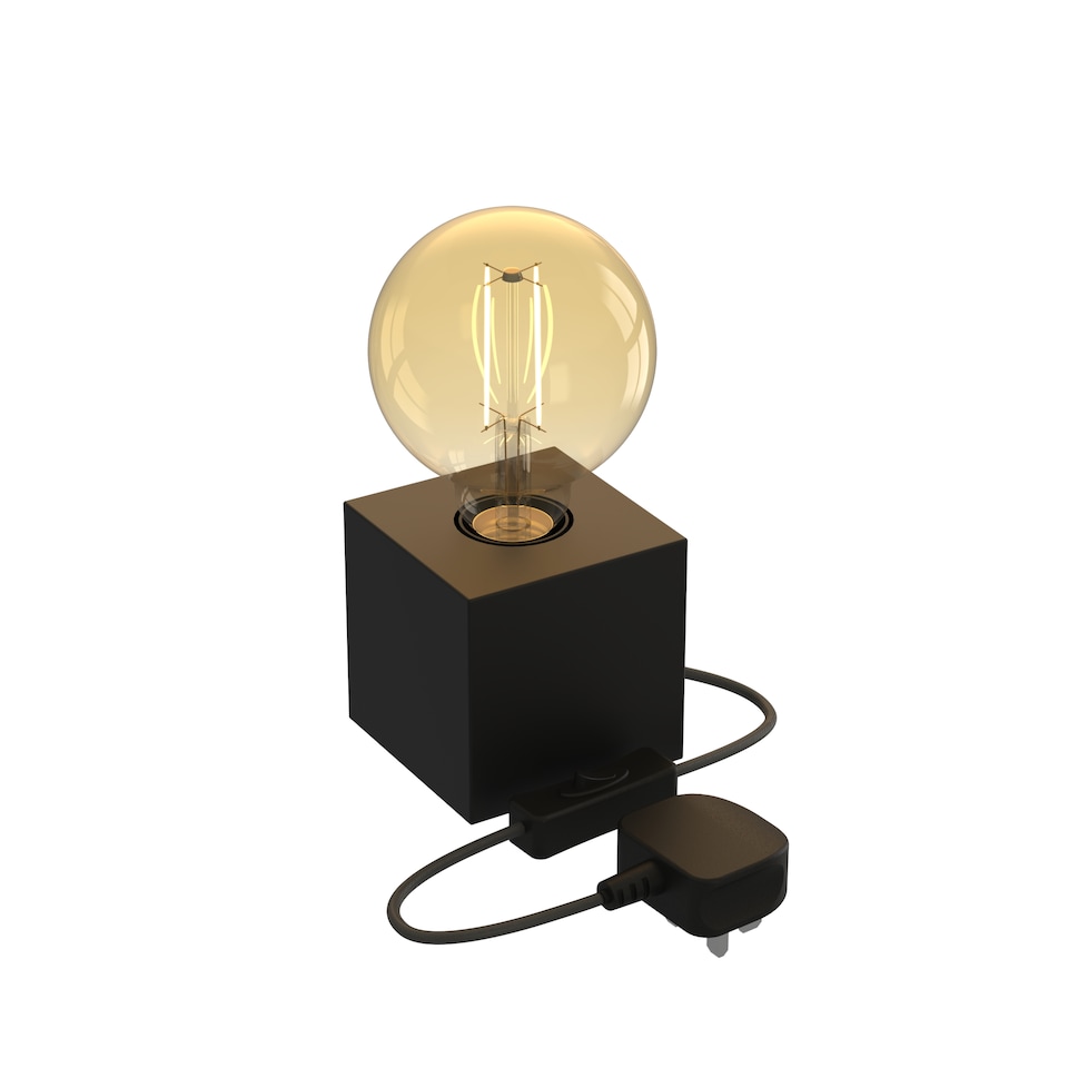 image 1 of Calex Luminaires Black Lamp Holder