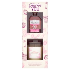 Gordon's Pink Gin & Scented Candle Gift Set 37.5% Vol 5Cl