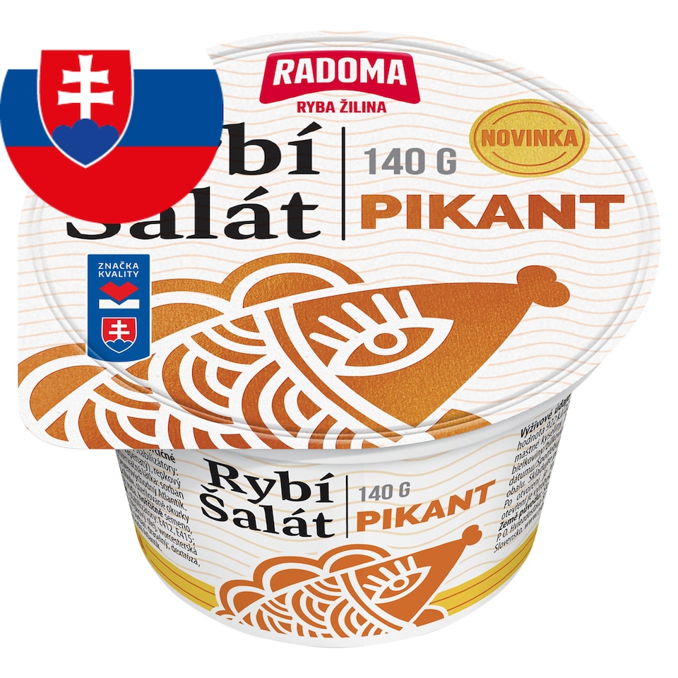 PRETO Ryba Žilina Rybí šalát pikant 140 g