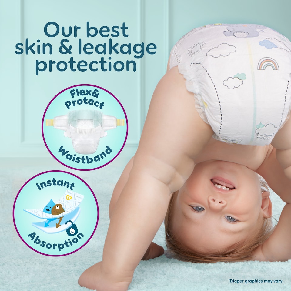 image 1 of Pampers Premium Protection Size 4 62 Nappies