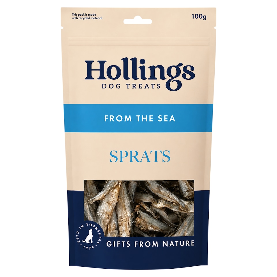image 1 of Hollings Dog Treats Sprats 100g