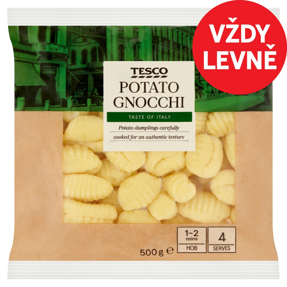 Tesco Bramborové noky 500g