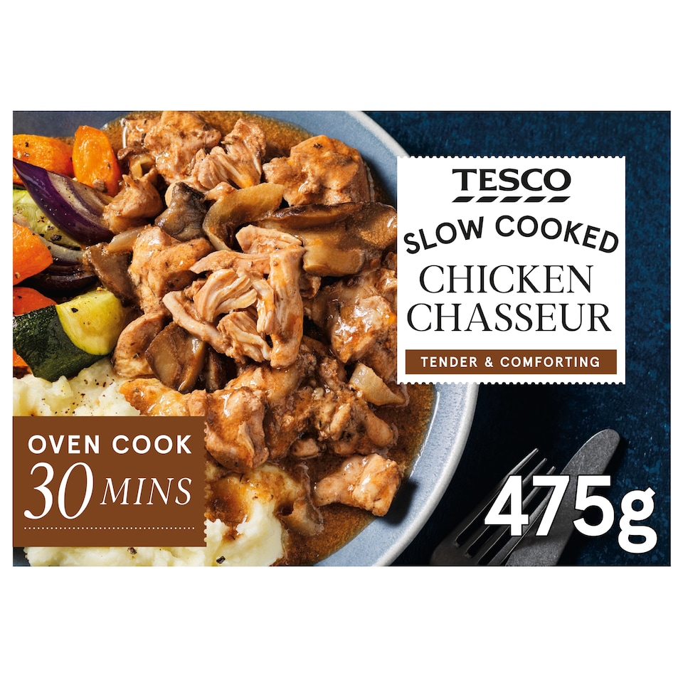 Tesco Slow Cooked Chicken Chasseur 475g