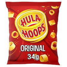 Kp Hula Hoops Original Snack 34G