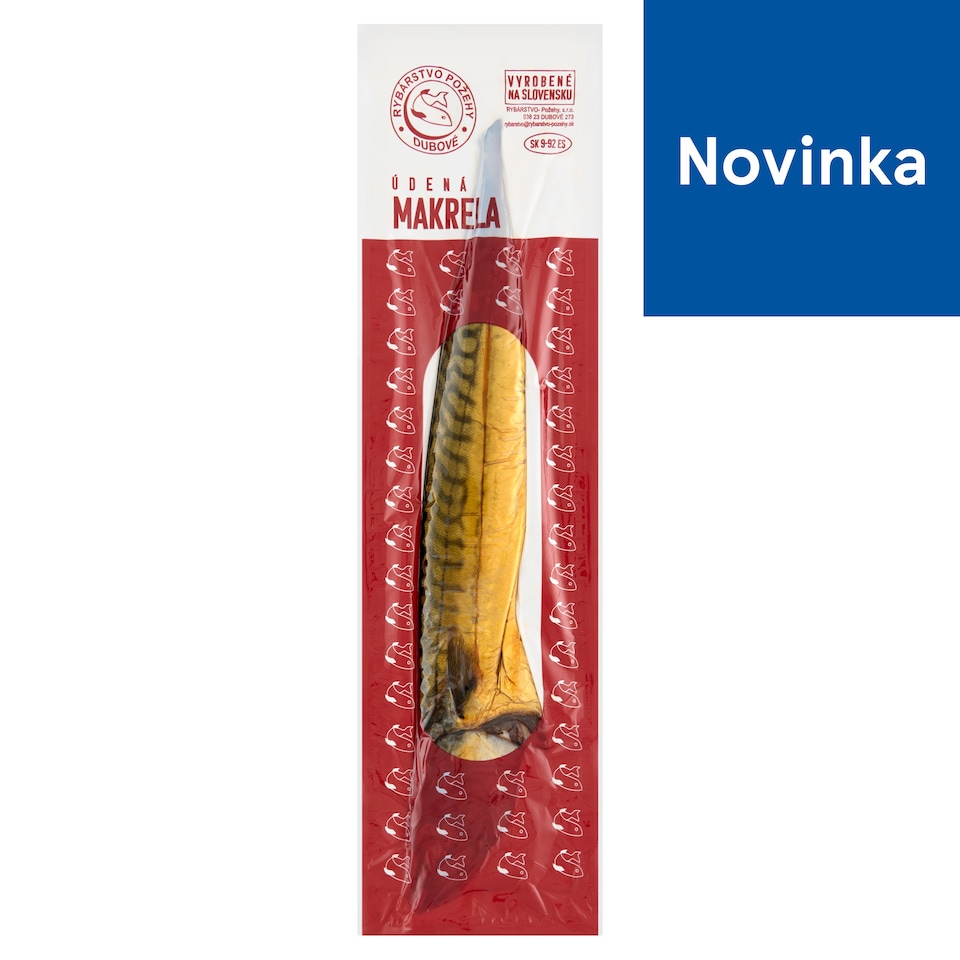 Rybárstvo Požehy Údená makrela