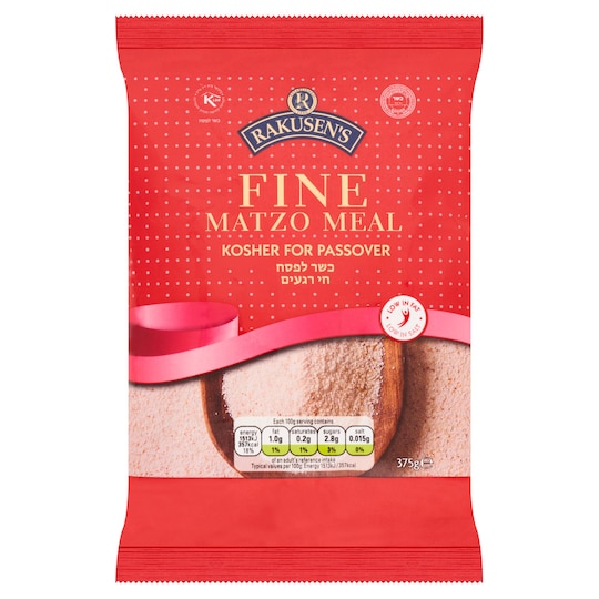 Rakusens Fine Matzo Meal 375G Tesco Groceries