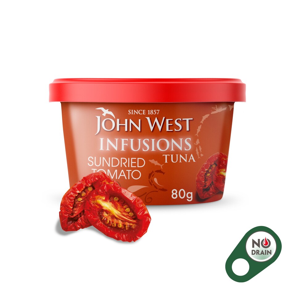 John West Tuna Infusions Sun Dried Tomato 80G