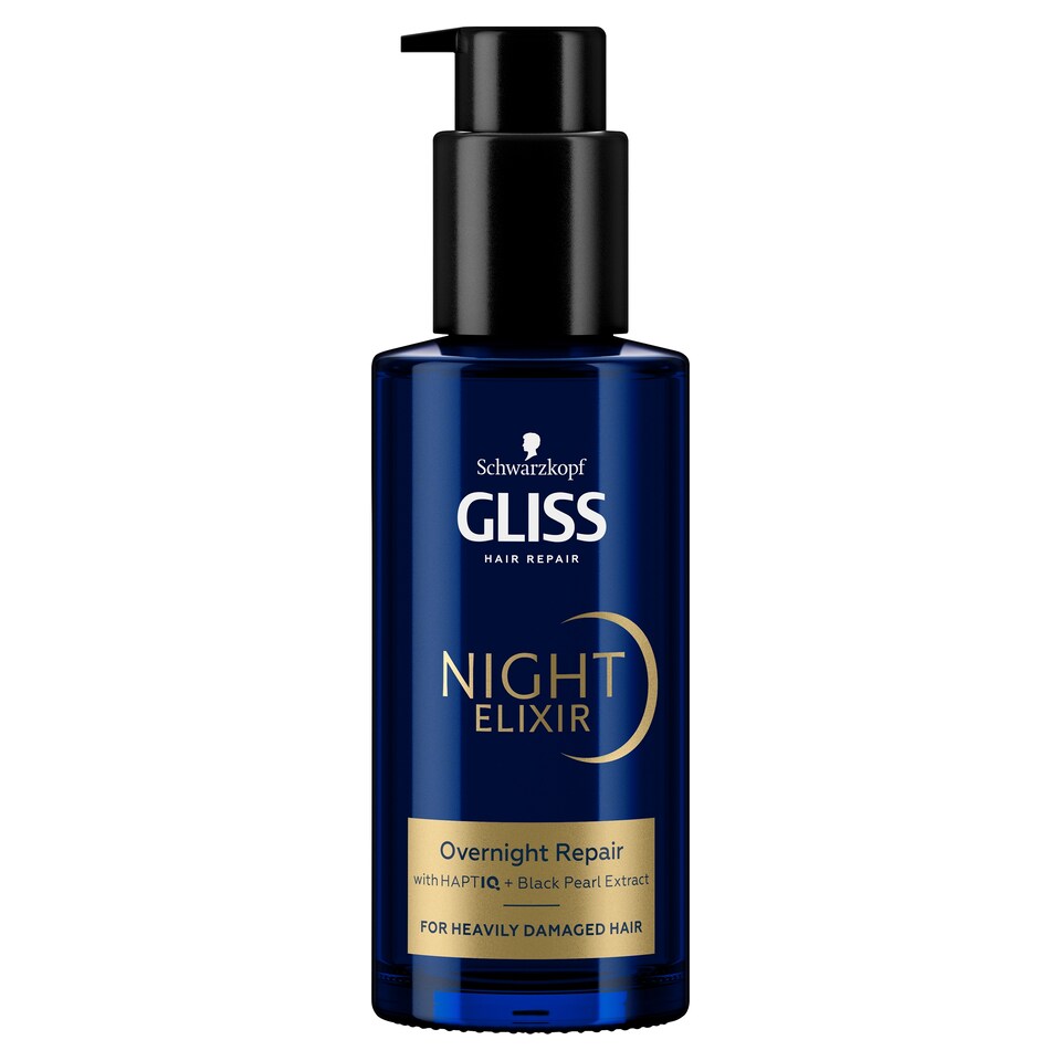 image 1 of Gliss Night Elixir for Heavily Damaged Hair 100 ml
