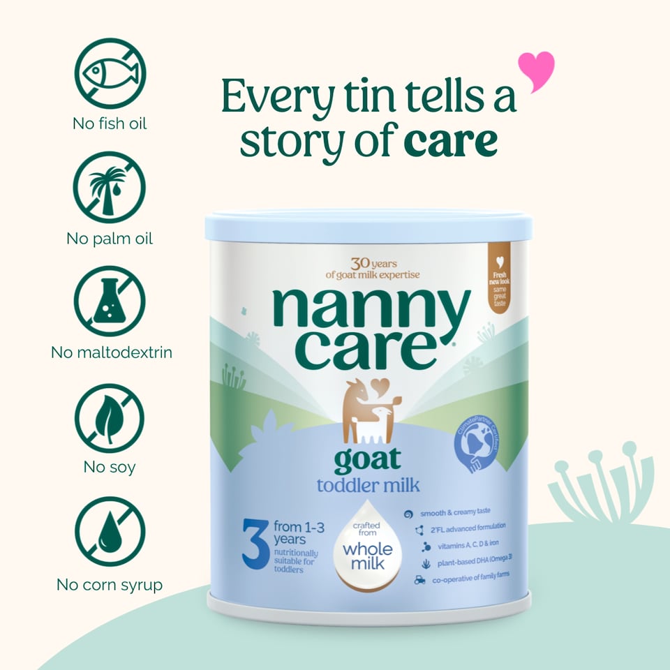 image 1 of Nannycare Goat Stage 3 Toddler Milk 800g