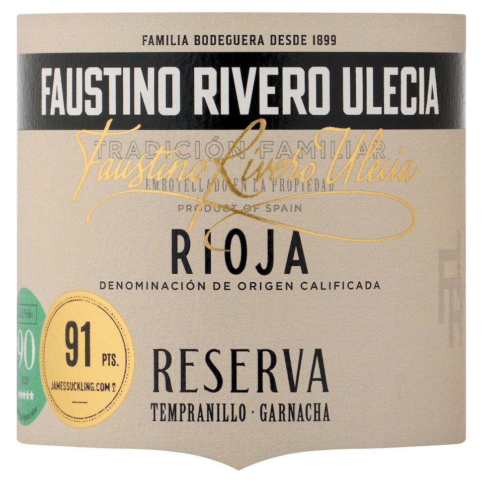 image 1 of Faustino Rivero Ulecia Reserva Rioja 75Cl