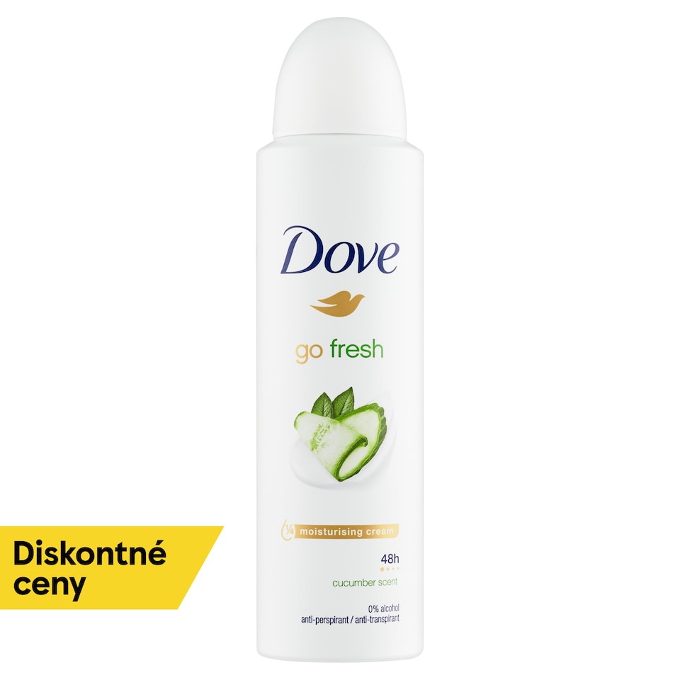 obrázok 1 z Dove Go Fresh Cucumber scent antiperspirant sprej 150 ml