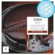 Tesco Hot Chocolate Fudge Cake 450G
