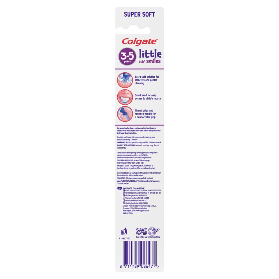 image 1 of Colgate Kids 4-6 Extra Soft Toothbrush