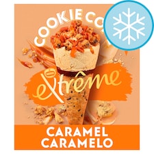 Extreme Cookie Cone Caramel 4X110ml