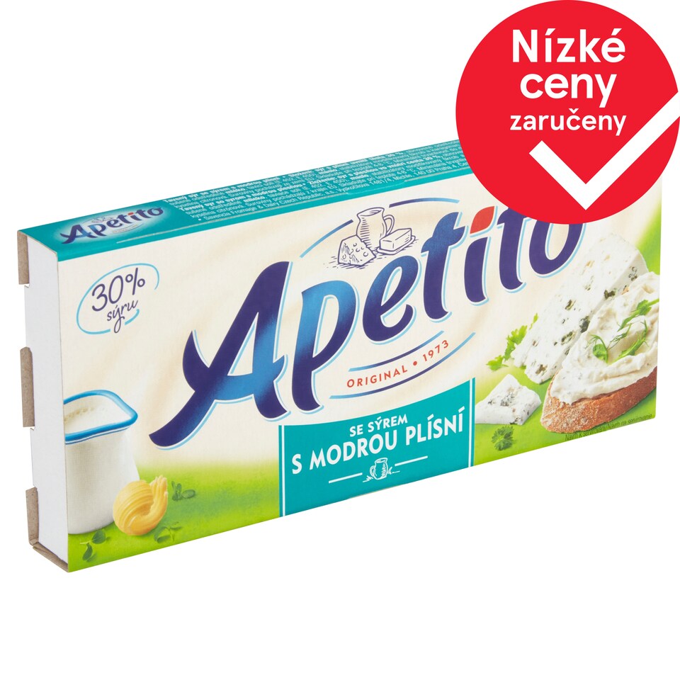 Apetito Se sýrem s modrou plísní 3 ks 140g