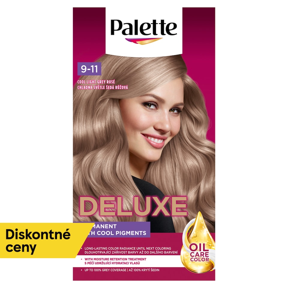 obrázok 1 z Palette Deluxe farba na vlasy Chladná svetlo šedá ružová 9-11