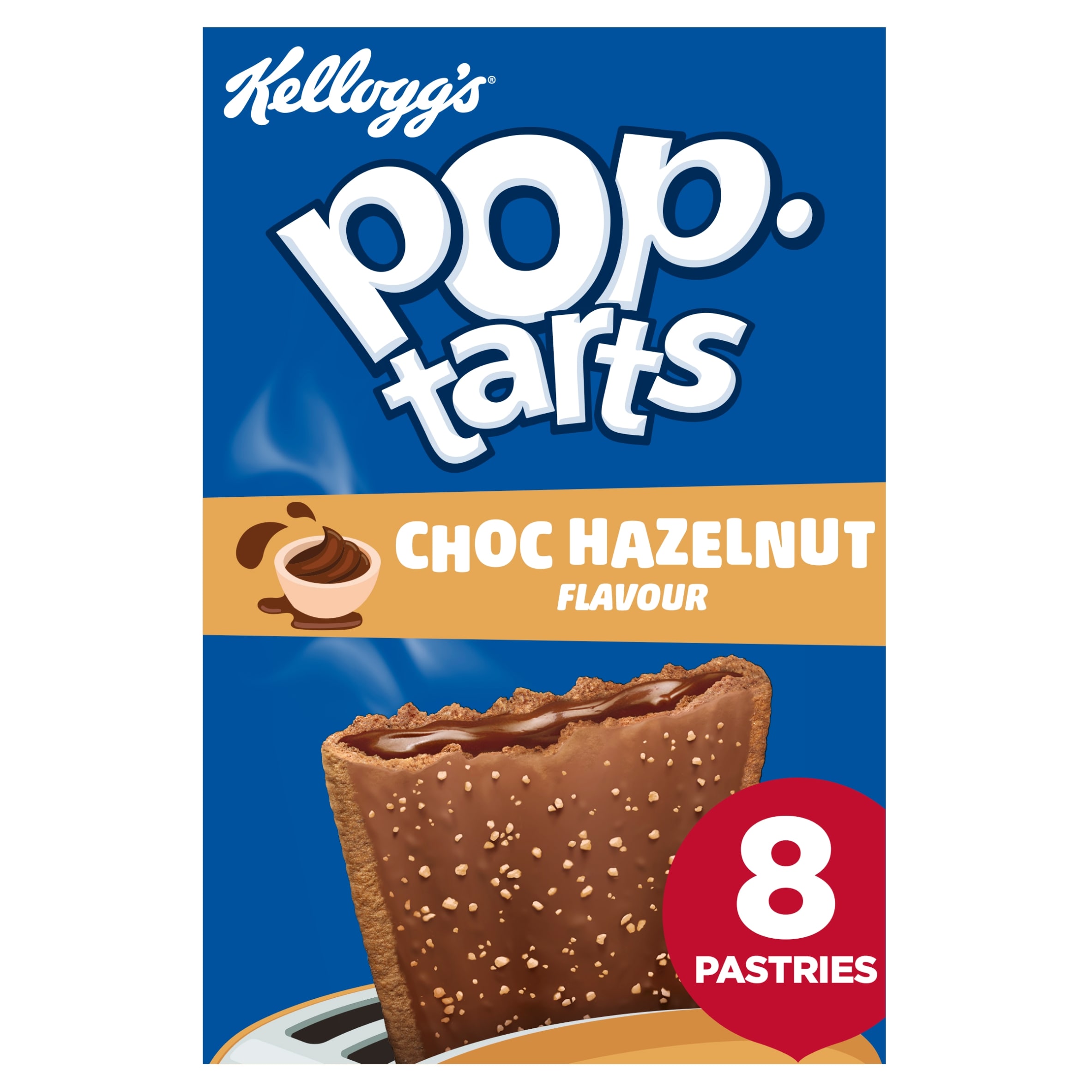 Kellogg's Pop Tarts Chocolate Hazelnut 8x48g