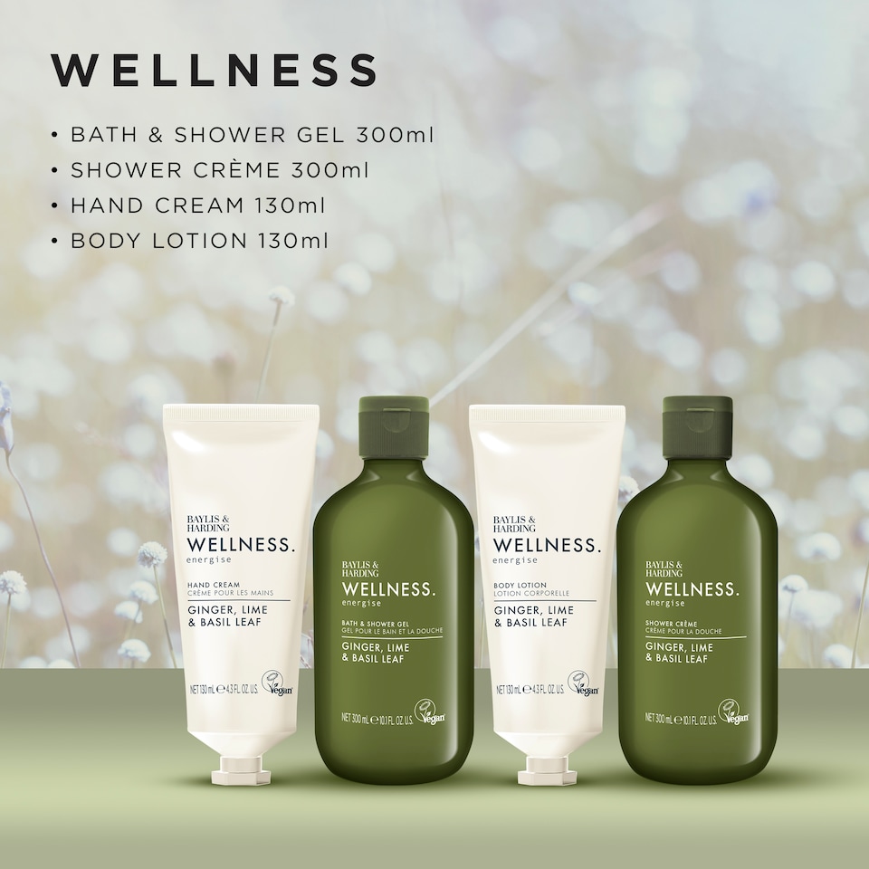 image 1 of Baylis & Harding Wellness Self Care Treats Wash Bag Gift Set