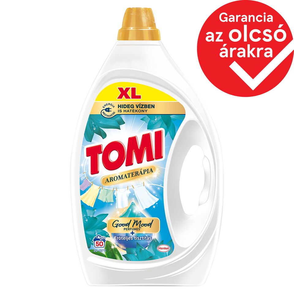 Tomi Lótusz mosógél 50 mosás 2,25 l