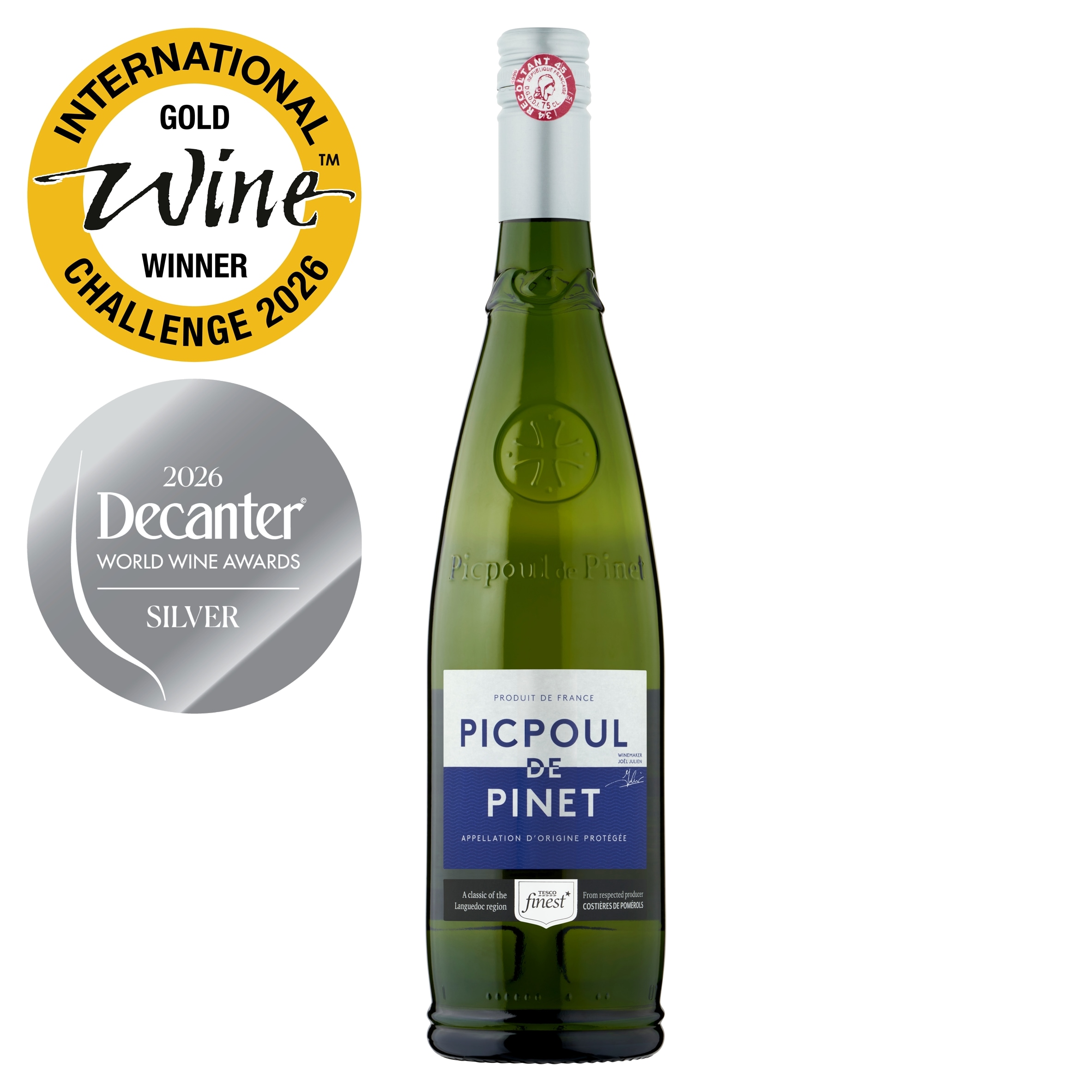 Tesco Finest Picpoul De Pinet 75Cl