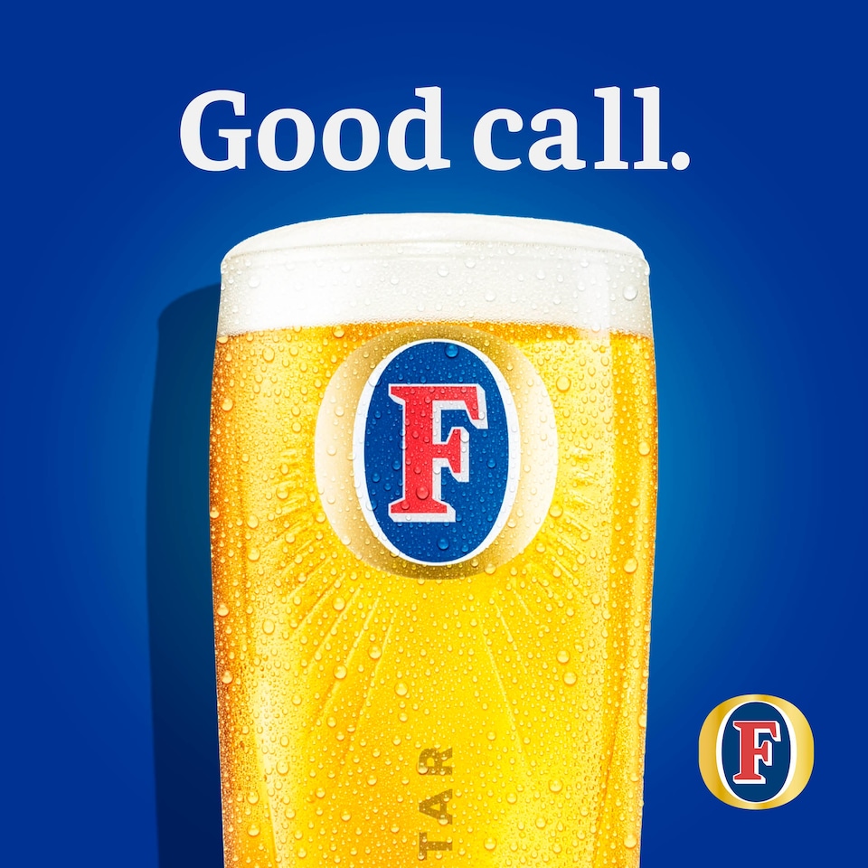 image 1 of Fosters The Amber Nectar Lager Beer 24x440ml
