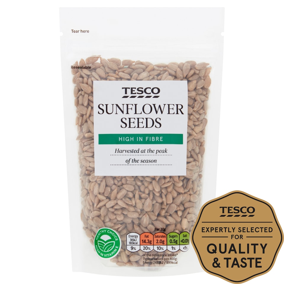 Tesco Sunflower Seeds 150G