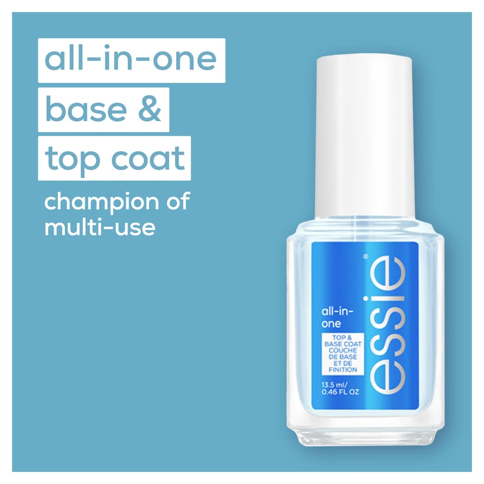 image 1 of Essie, All in One Base & Top Coat Nail Polish, 13.5ml 