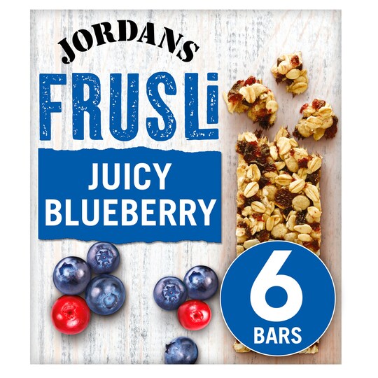 Jordans Frusli Blueberry Burst 6X30g Tesco Groceries