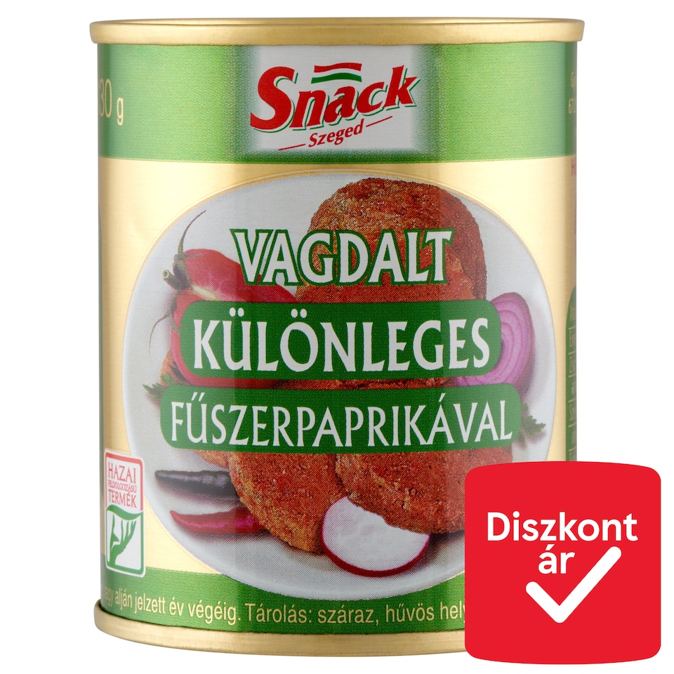 Snack Szeged vagdalt különleges fűszerpaprikával 130 g  1. kép