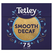 TETLEY Smooth Decaf 75 Teabags 237g