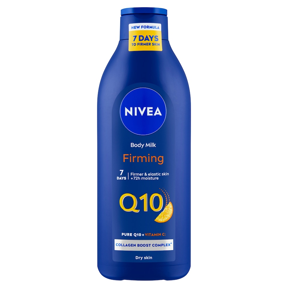 Obrázek 1 pro produkt Nivea Q10 Plus Vitamin C Výživné zpevňující tělové mléko 400ml