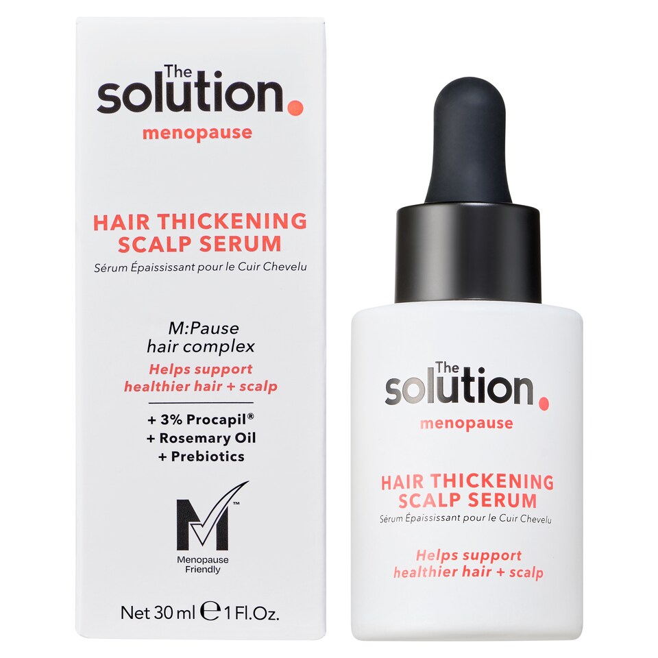 image 1 of The Solution Menopause Hair Thickening Scalp Serum 30ml
