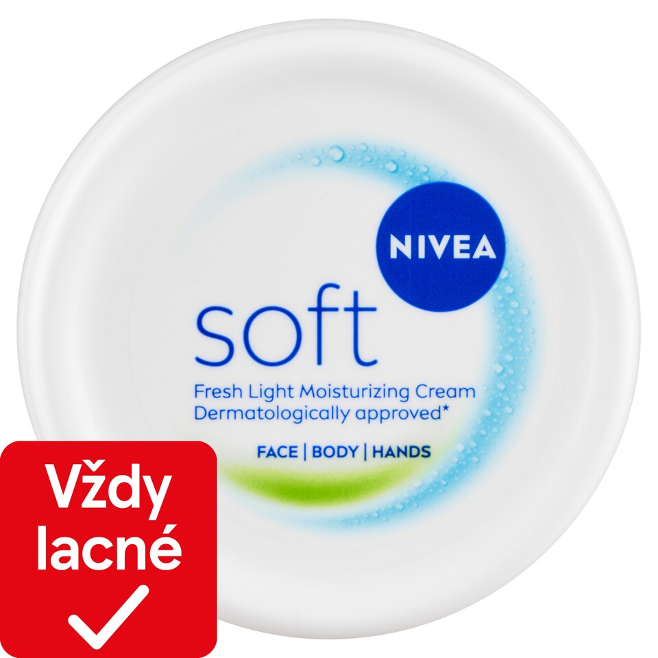 obrázok 1 z Nivea Soft Svieži ľahký hydratačný krém 100 ml