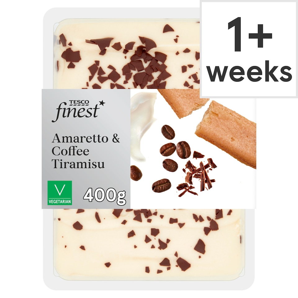 Tesco Finest Coffee & Amaretto Tiramisu Dessert 400g