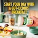 image 4 of Activia Kefir Peach Passion Fruit Gut Health Yoghurt 345g