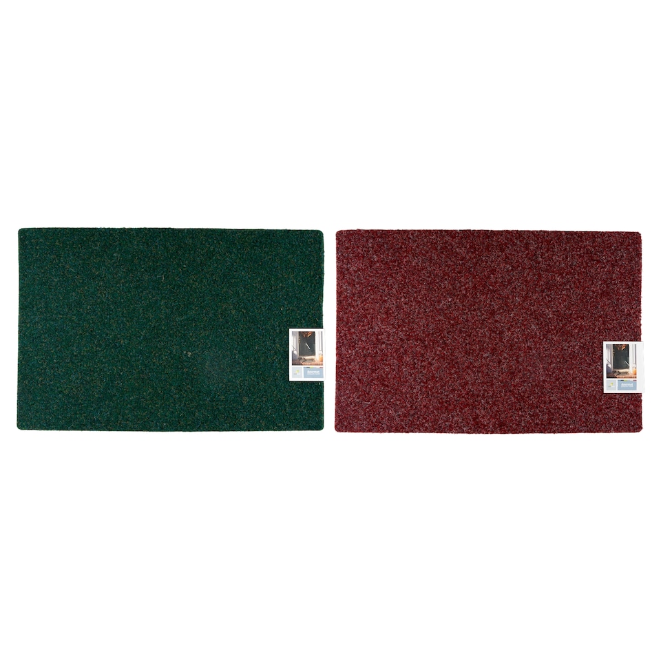 Unic Spot Eco Fleece Door Mat Assorted Colors 40 x 60 cm