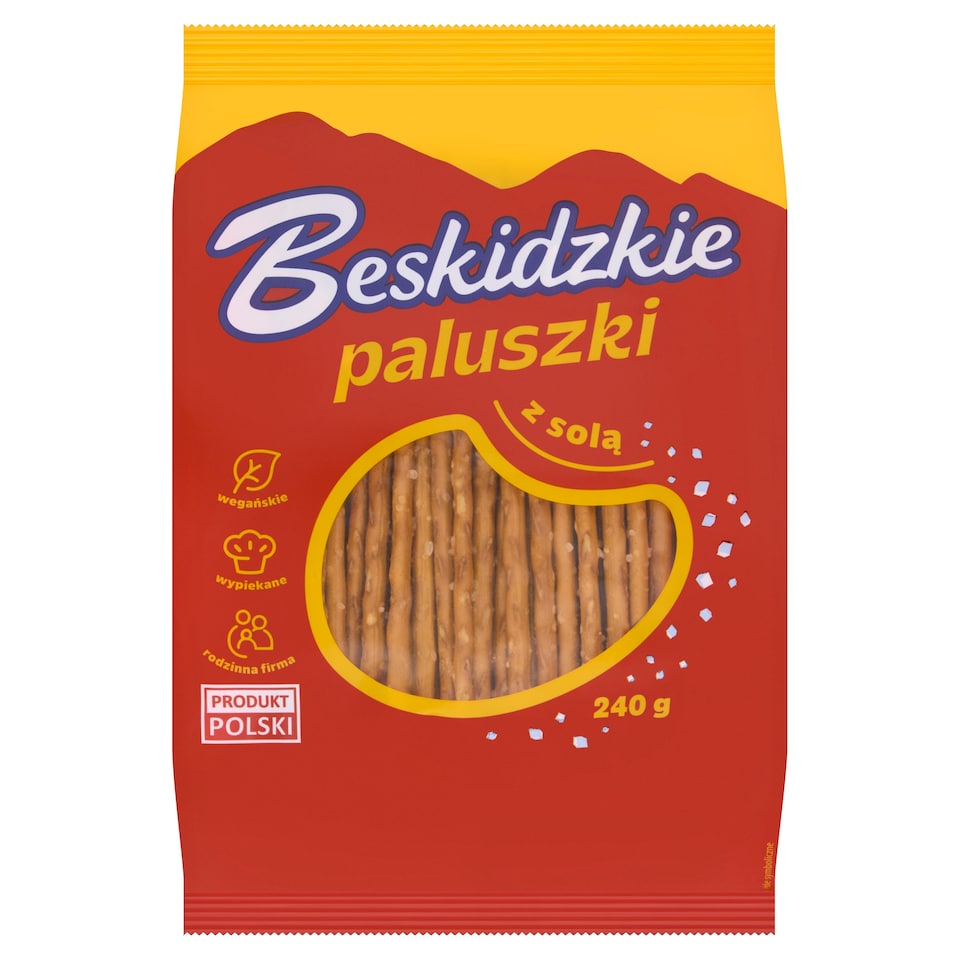 AKSAM BESKIDZKIE STICKS WITH SALT 240G