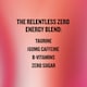 image 2 of Relentless Raspberry Zero Energy Drink 500ml