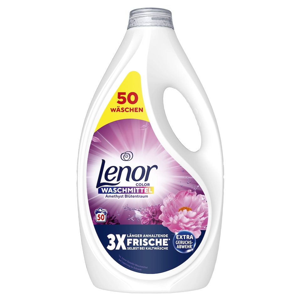 Obrázek 1 pro produkt LENOR Tekutý Prací Prostředek, 50 Praní, Amethyst