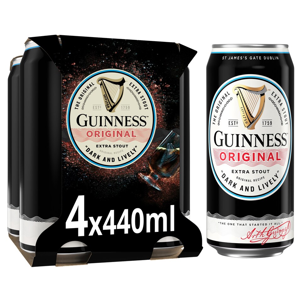 Guinness Extra 4X440ml Northern Ireland