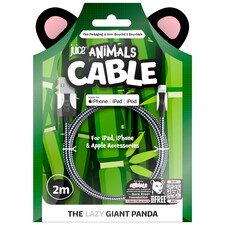Juice Animals Panda 2M Lightning Braided