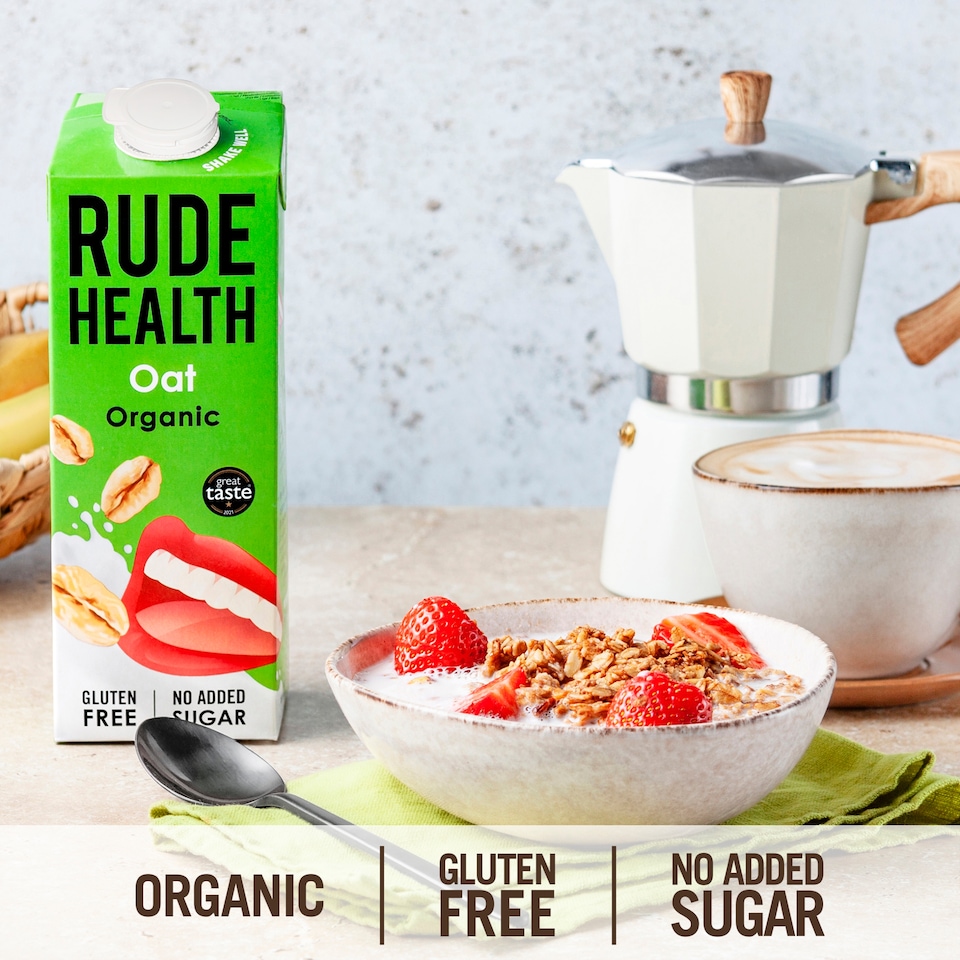 image 1 of Rude Health Organic Oat Drink 1L