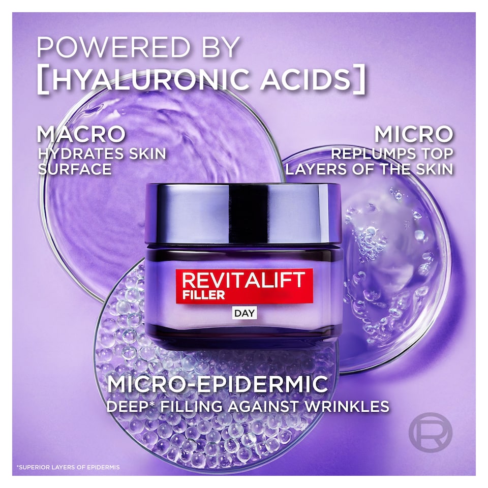 image 1 of L'oreal Revita Hyaluronic Acid Day Cream 50Ml