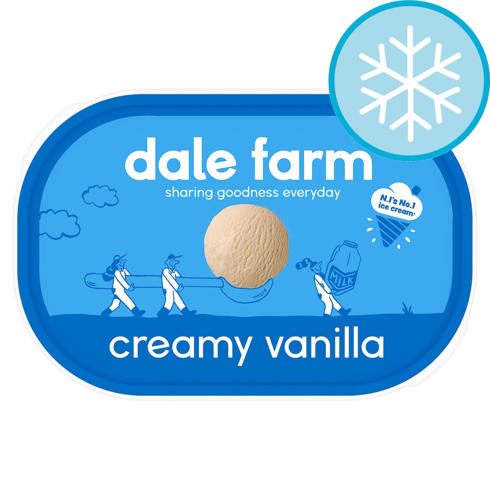 Dale Farm Vanilla 900Ml