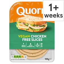 Quorn Vegan Chicken Free Slices 100G