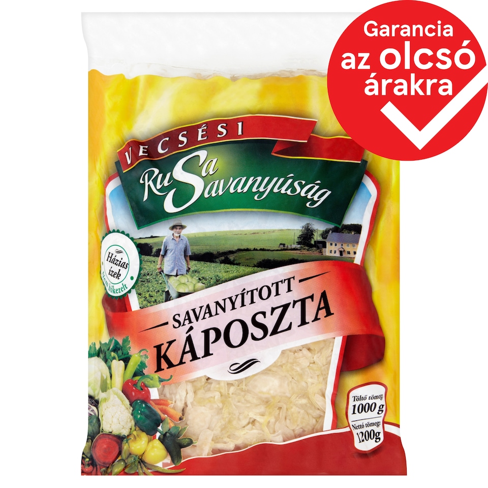 Rusa Savanyúság Picked Cabbage 1200 g